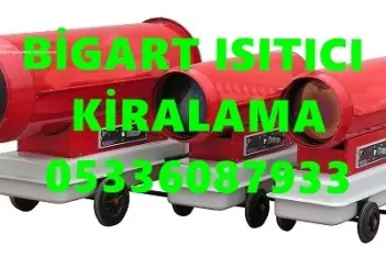 Eskişehir ve Uşak MAZOTLU ÜFLEMELİ İNŞAAT ŞANTİYE ISITICISI KURUTUCUSU KİRALAMA