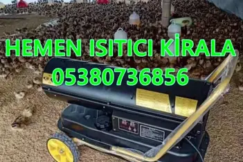 Kırşehir ve Artvin ve Şırnak Mazotlu Isıtıcı Kiralama