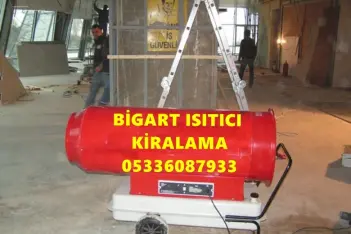 İstanbul MAZOTLU ÜFLEMELİ İNŞAAT ŞANTİYE ISITICISI KURUTUCUSU KİRALAMA