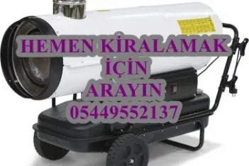 Tokat MAZOTLU ÜFLEMELİ İNŞAAT ŞANTİYE ISITICISI KURUTUCUSU KİRALAMA